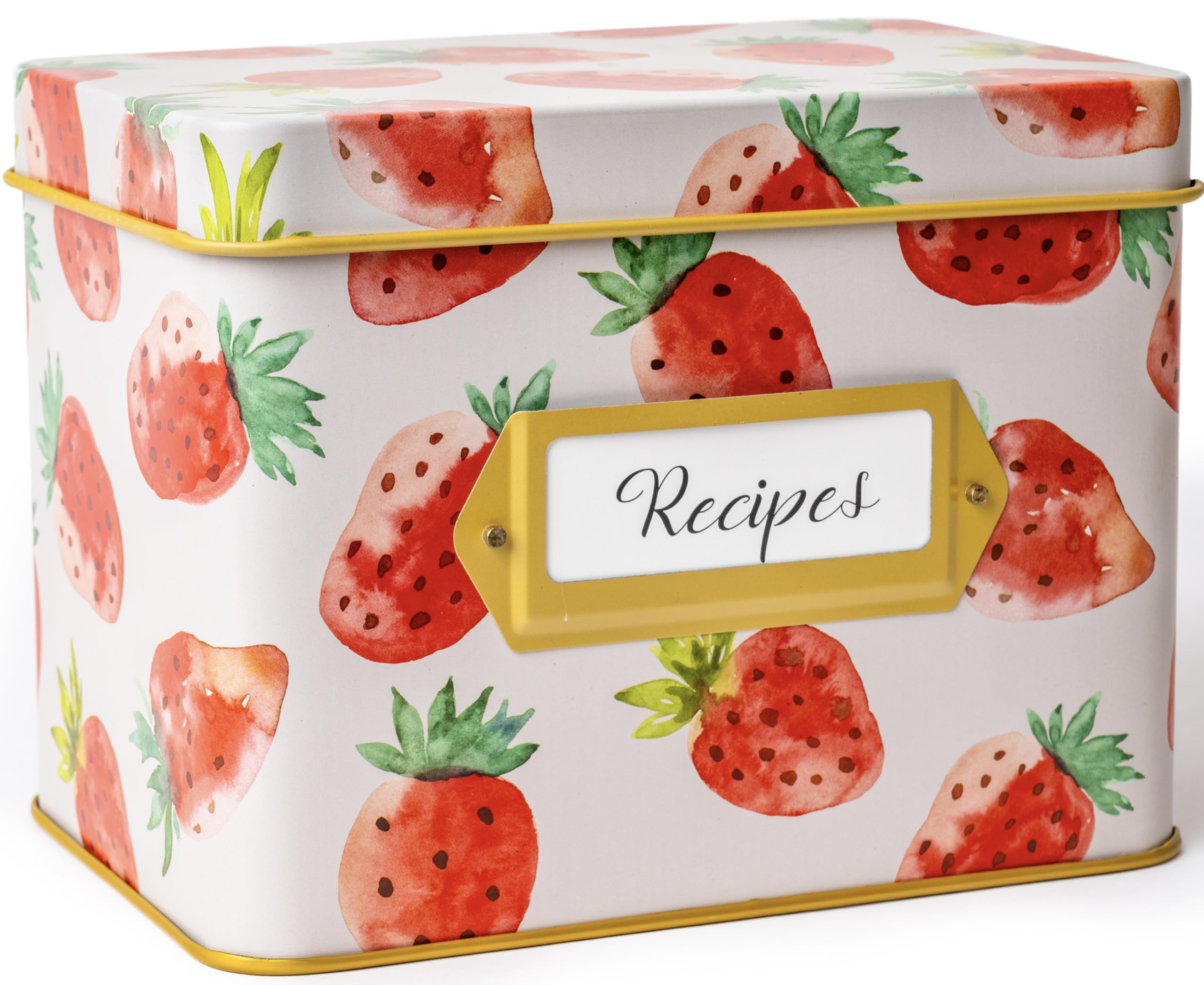Heart&Berry Strawberry Recipe Box