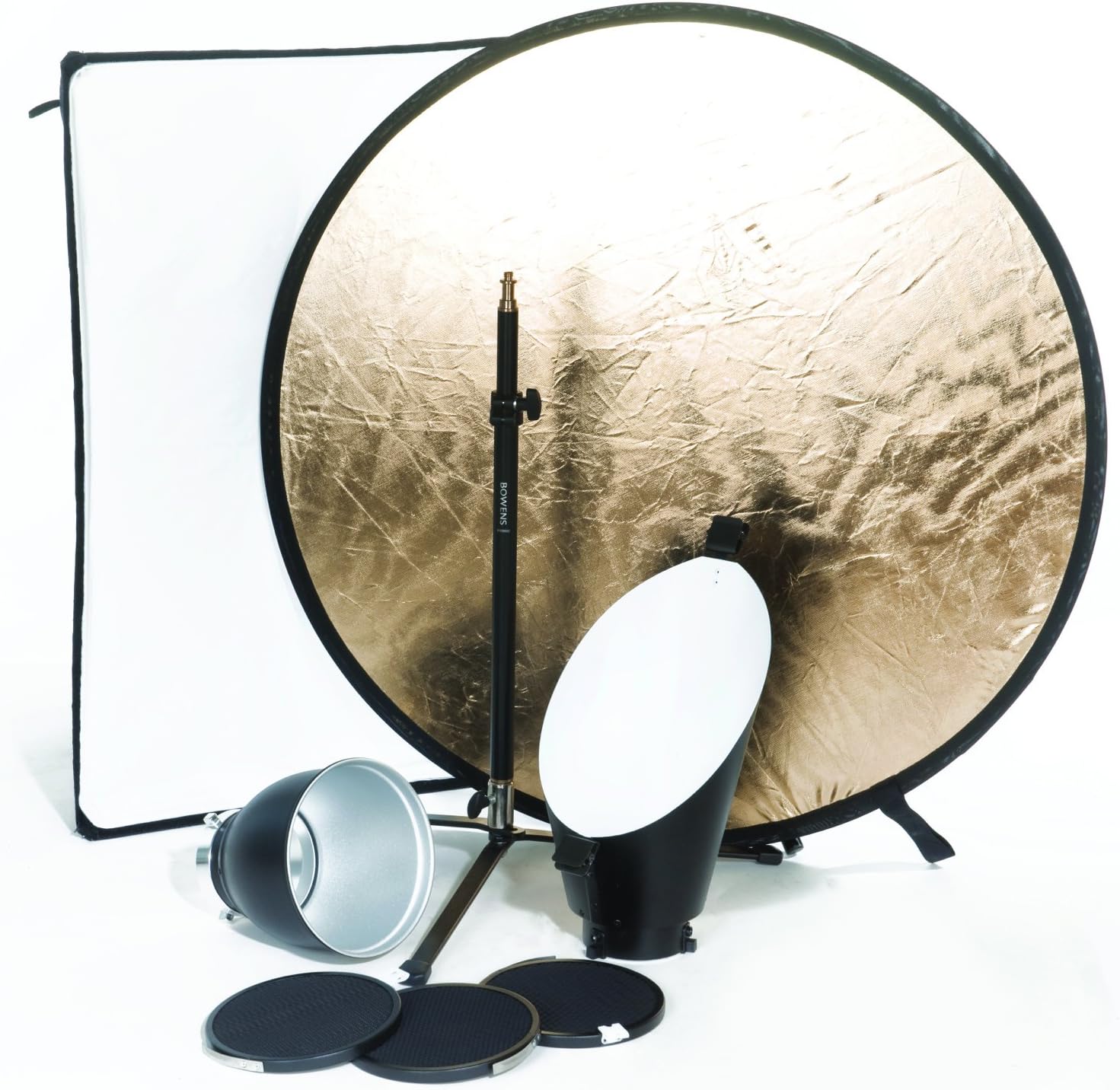 Bowens BW6655 Portrait Lighting Reflector Kit (Black