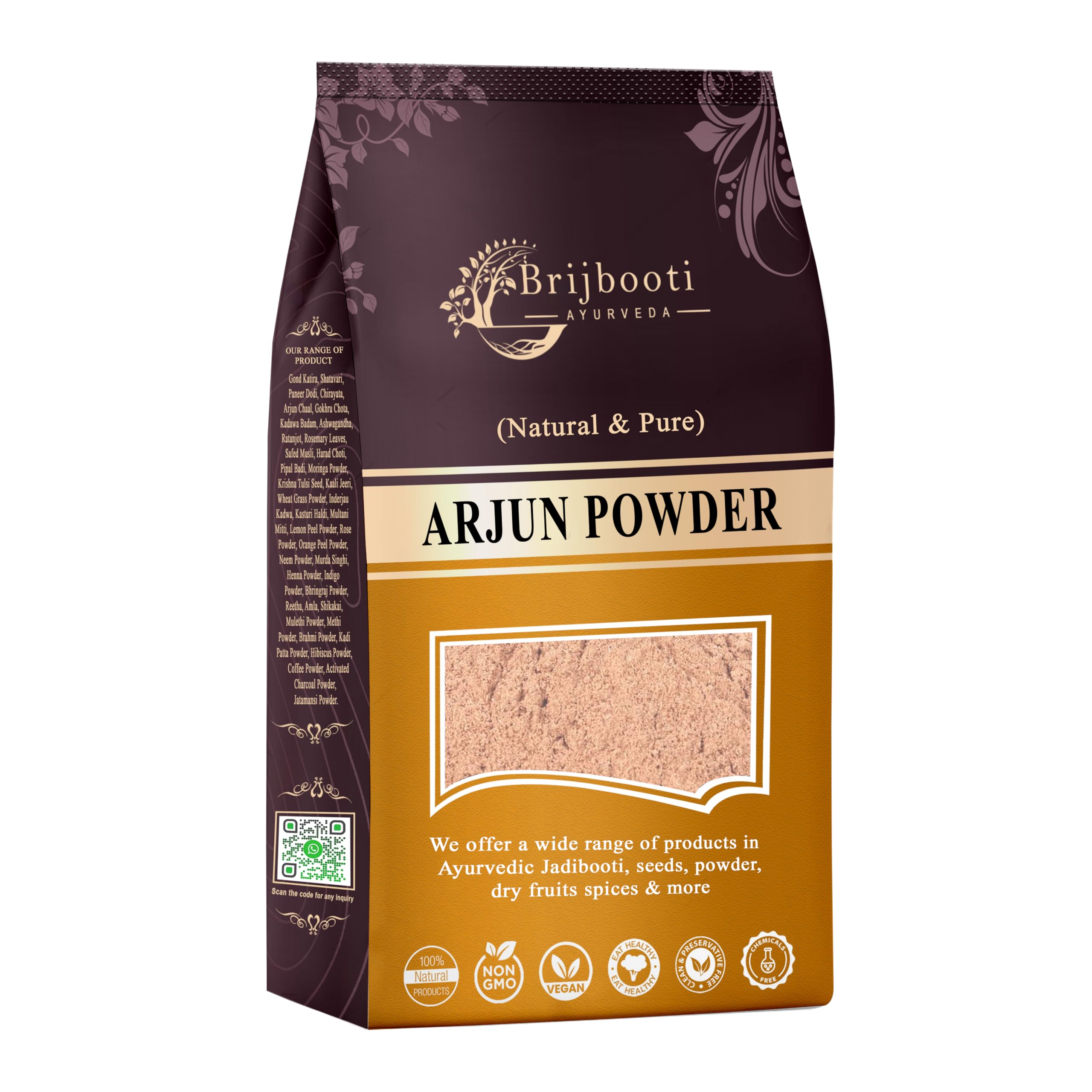 BIRJU MAHAVIR Terminalia Arjuna Powder (1 Kg), Natural (Bmkb-52) (B079G5W6SP) Amazon Price History, Amazon Price Tracker
