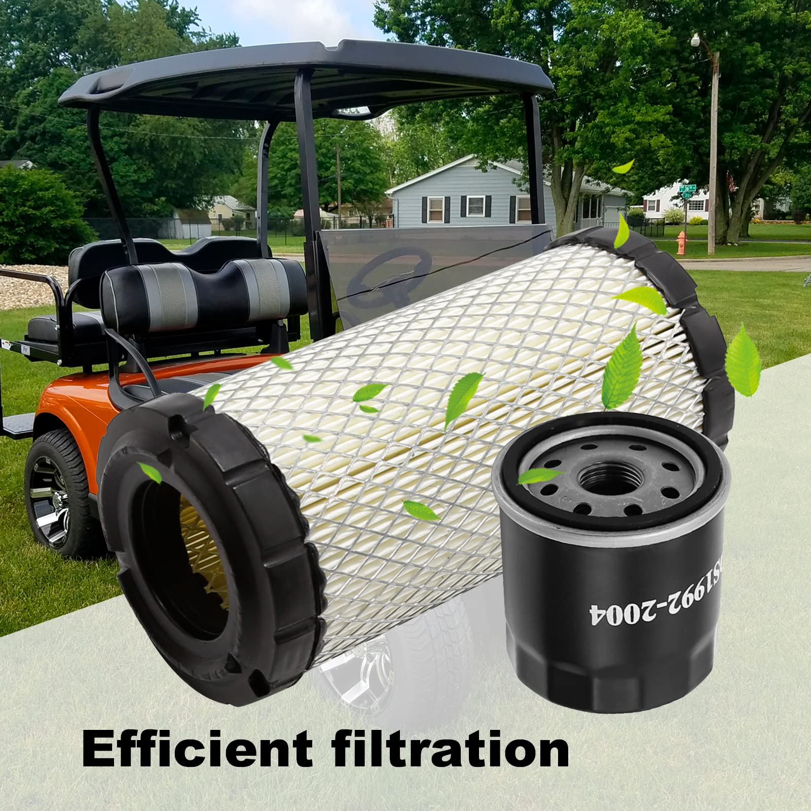 Carburetor Kit For EZGO RXV & TXT Golf Carts, Valor & Kawasaki 13HP Engines - Replaces 607954, 603593, 603580