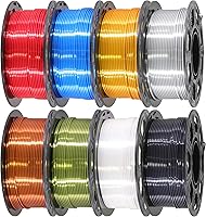 Vista 27 de Filamento de impresora PLA 3D de 0.069 in (1.75 mm), carrete de 2.2 lbs (1 kg) de material de impresión 3D, apto para la mayoría de impresoras FDM