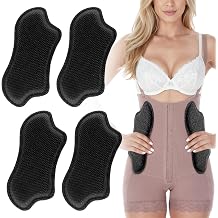 2PCS Non-Slip Side Lipo Foam Pads, 0.5IN Thick Comfort, Waist Shaping Padding for Post-Surgery Compression Garments 2, Black