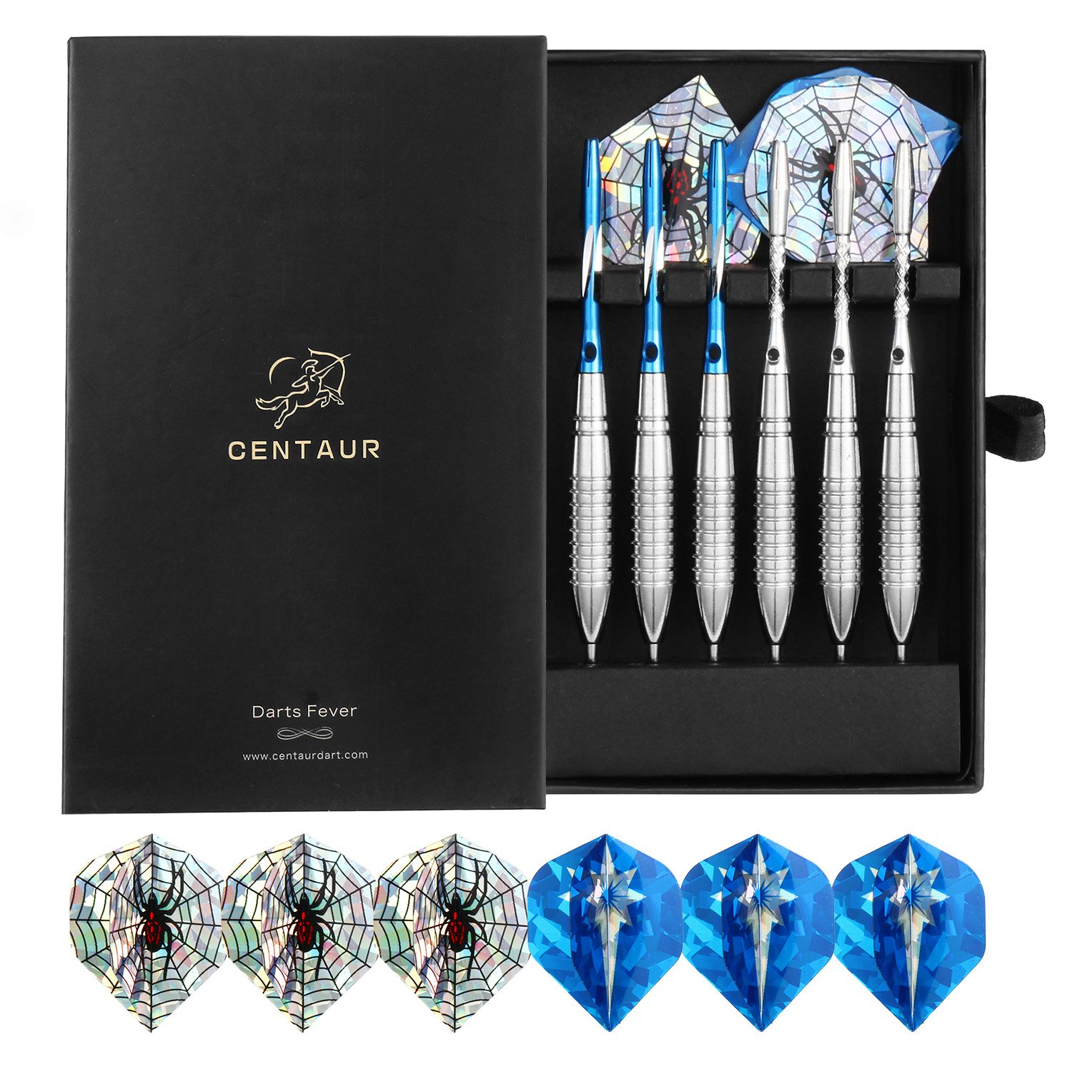 Amazon.co.jp: ダーツ バレル 6本セット アルミシャット 2