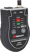 Vista 3 de Triplett CTX200 Tester LAN CAT de bolsillo para cables RJ45, CAT 5/6 y coaxiales con resultados instantáneos de paso/fallo