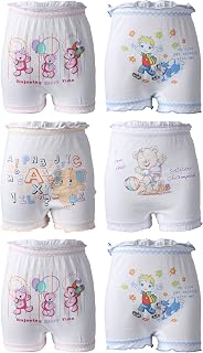 BODYCARE Boys' & Girls' Cotton Bloomers (Pack of 6) (Color & Print May Vary) Price In India