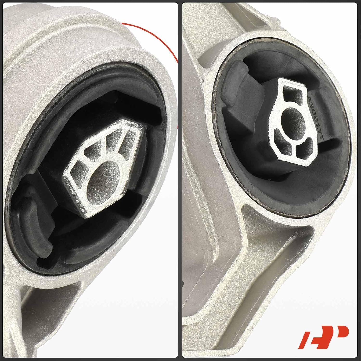 A-Premium 2PCS Front and Rear Transmission Mount Kit Compatible with Chevrolet HHR 2006-2011, Cobalt 2005-2010 & Pontiac G5 2007-2010 & Saturn Ion 2005-2007, 2.0L 2.2L 2.4L, Automatic Transmission