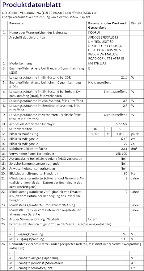 Monitor Gaming 27 Pulgadas 240Hz FHD miniatura 9
