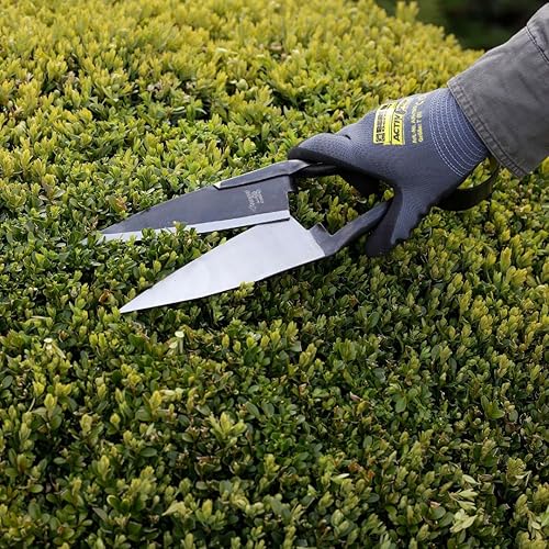 Miniatura 4 de BERGER Cizalla topiaria de grado comercial, cizalla de oveja, cuchillas de tijera autoafilables de 6.1 pulgadas, resorte redondo, 2712