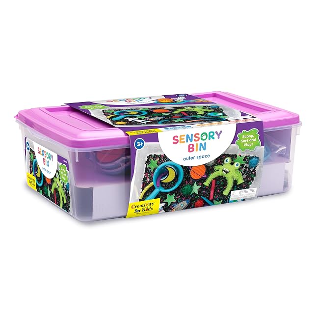 Foto 4 de 8 de Creativity for Kids Sensory Bin: Outer Space - Preschool Sensory Space Toys for Kids