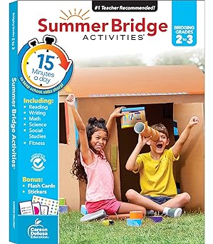 Summer Bridge Activities 2nd to 3rd Grade Workbooks, Activity Book With ...