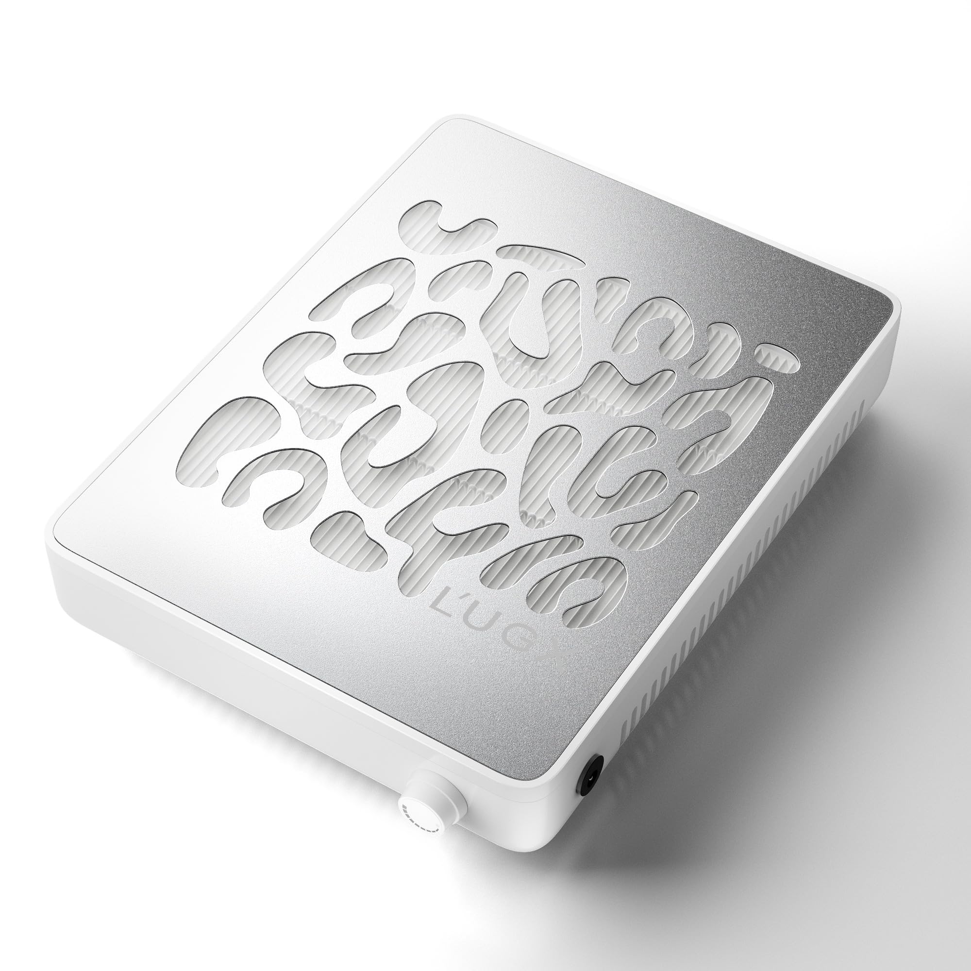 L'UGX Nail Dust Collector Professional Dust Collector Nail Tech, Adjustable 5000RPM Powerful Dust Suction Machine Manicure Pedicure Tool for Acrylic