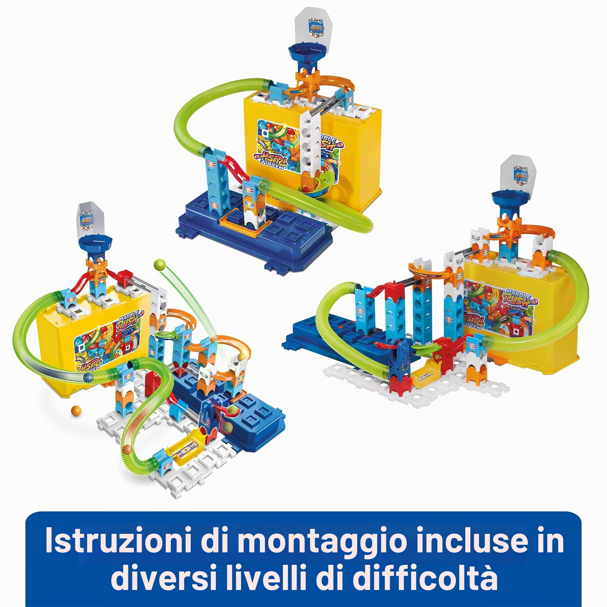 Marble Rush - Build & Store Box Set M400