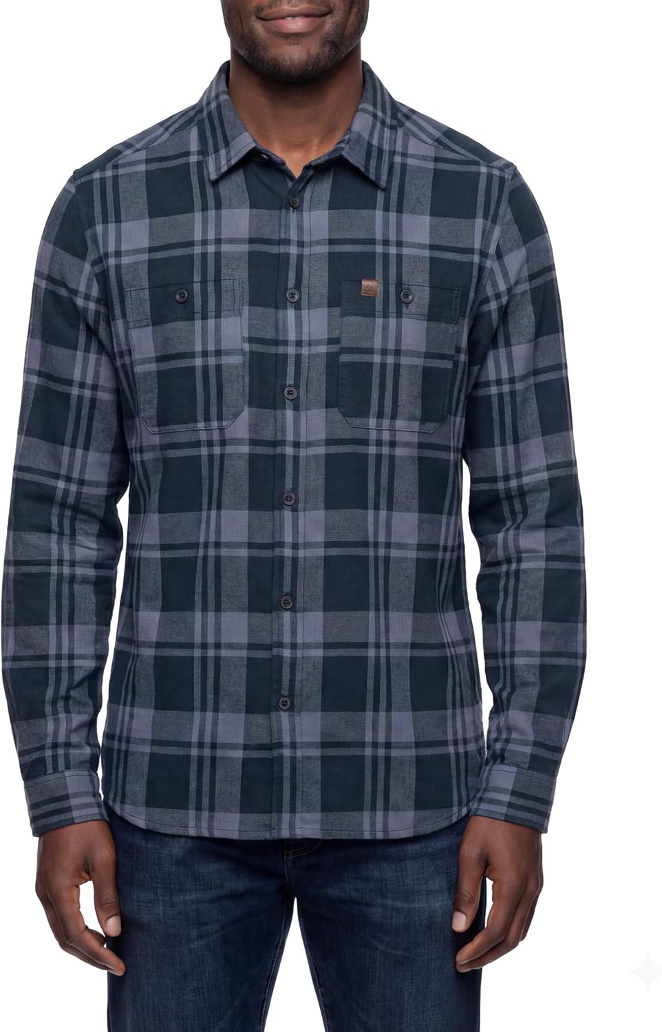 DANISH ENDURANCE Men’s Flannel Shirt – Organic Cotton Plaid Shirt, Long Sleeve Button Down for Casual, Work & Outdoor