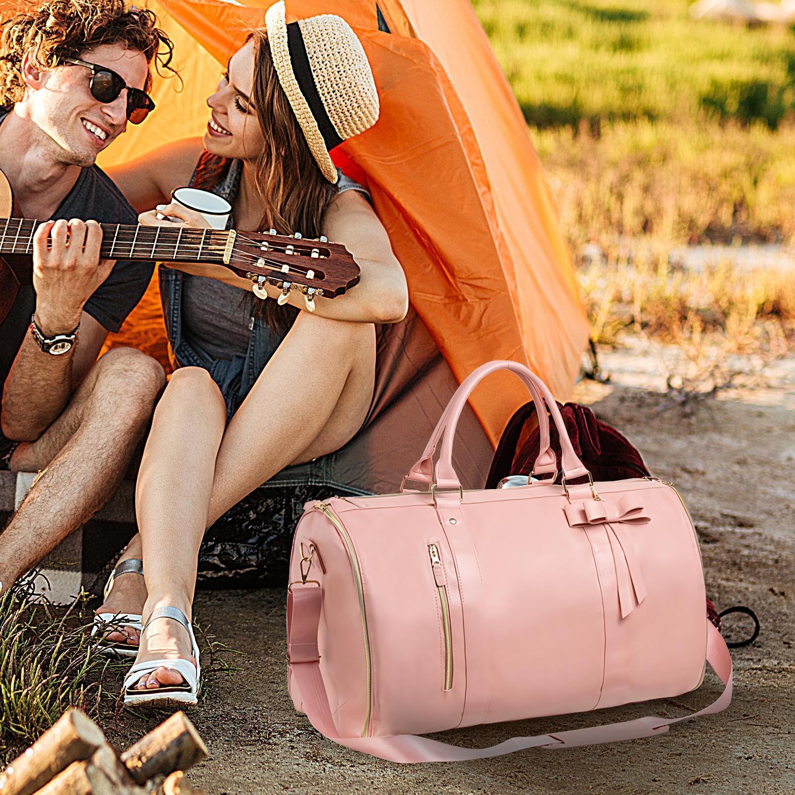 Borse Porta Abiti Convertibili - Borsone Grande Pieghevole In Nylon Da