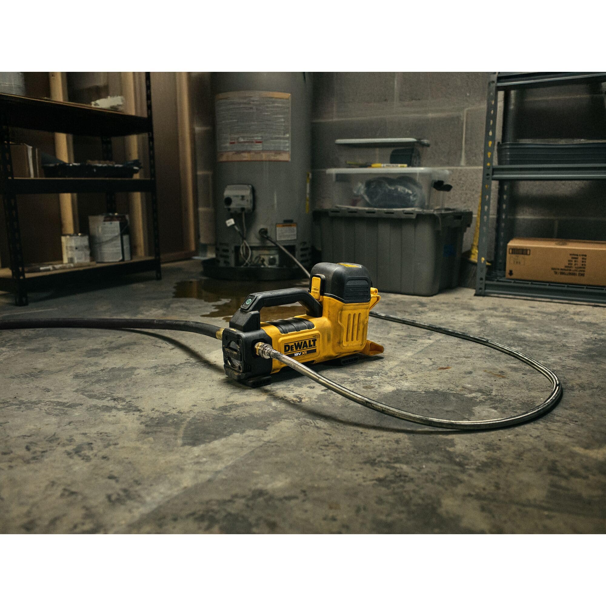 DEWALT DCE050N-XJ Pompe de transfert sans balais XR 18 V uniquement Jaune