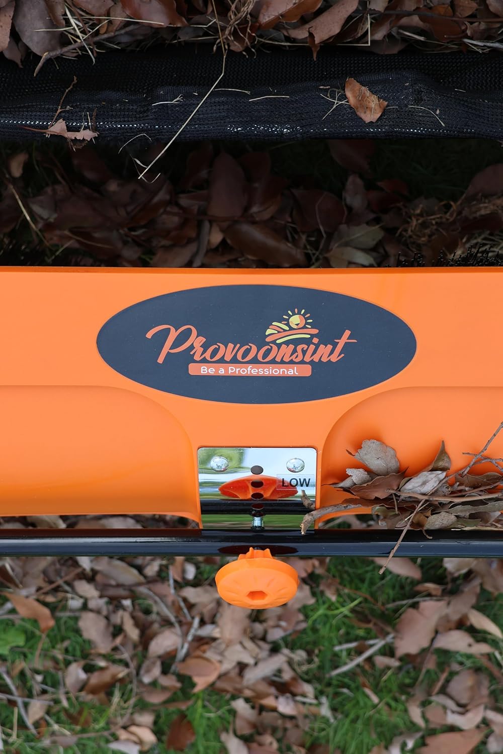 26-Inch Push Lawn Sweeper, 7 Cu.Ft. Hopper Capacity, 2 Spiral Spinning Brushes, Adjustable Height, Dustproof Walk-Behind Yard Sweeper for Leaves, Grass Clippings & Debris