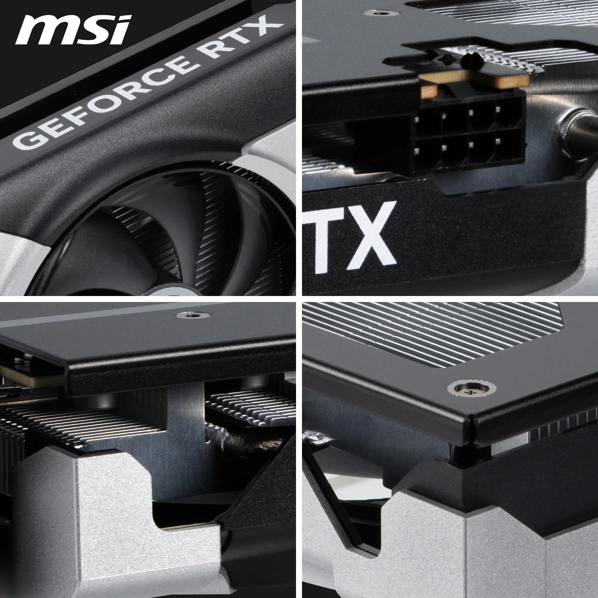 MSI NVIDIA GeForce RTX 5060 Ti 8G Ventus 2X OC Plus Carte Graphique - 8 Go GDDR7 (28 GB/s /128 Bits), PCIe 5.0 - Double Ventilateur (2 x Ventilateurs STORMFORCE), HDMI 2.1b, DisplayPort 2.1b