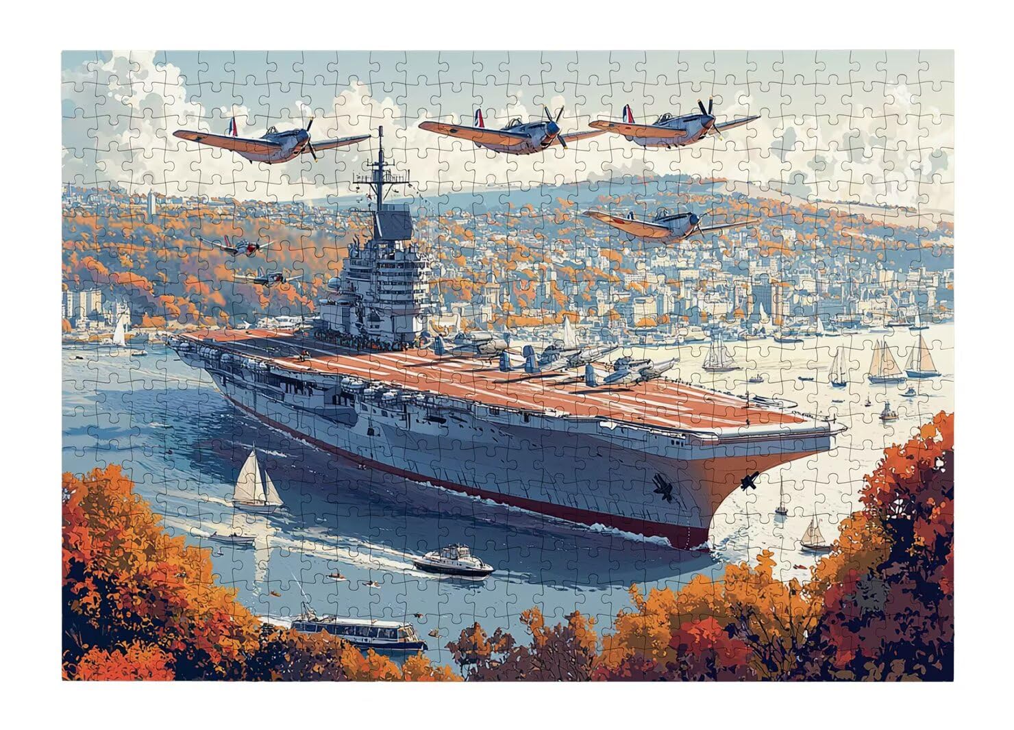 Puzzle 1000 Pezzi, Puzzle Anime per Adulti, 70x50cm, Compact Box -4764