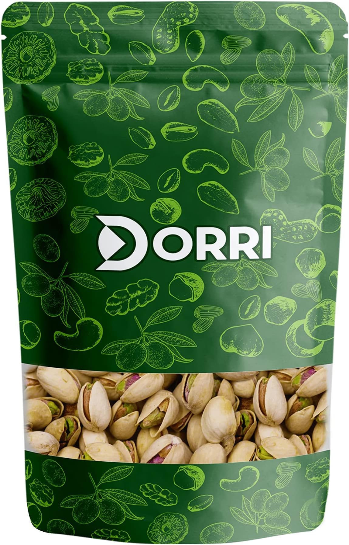Dorri - Pistachio Nuts Roasted and Salted in Shell 750g | Roasted and Salted Nuts, Premium Quality, Fresh, Party Snack, Healthy Snack, Protein Snack (Available from 100g to 5kg)