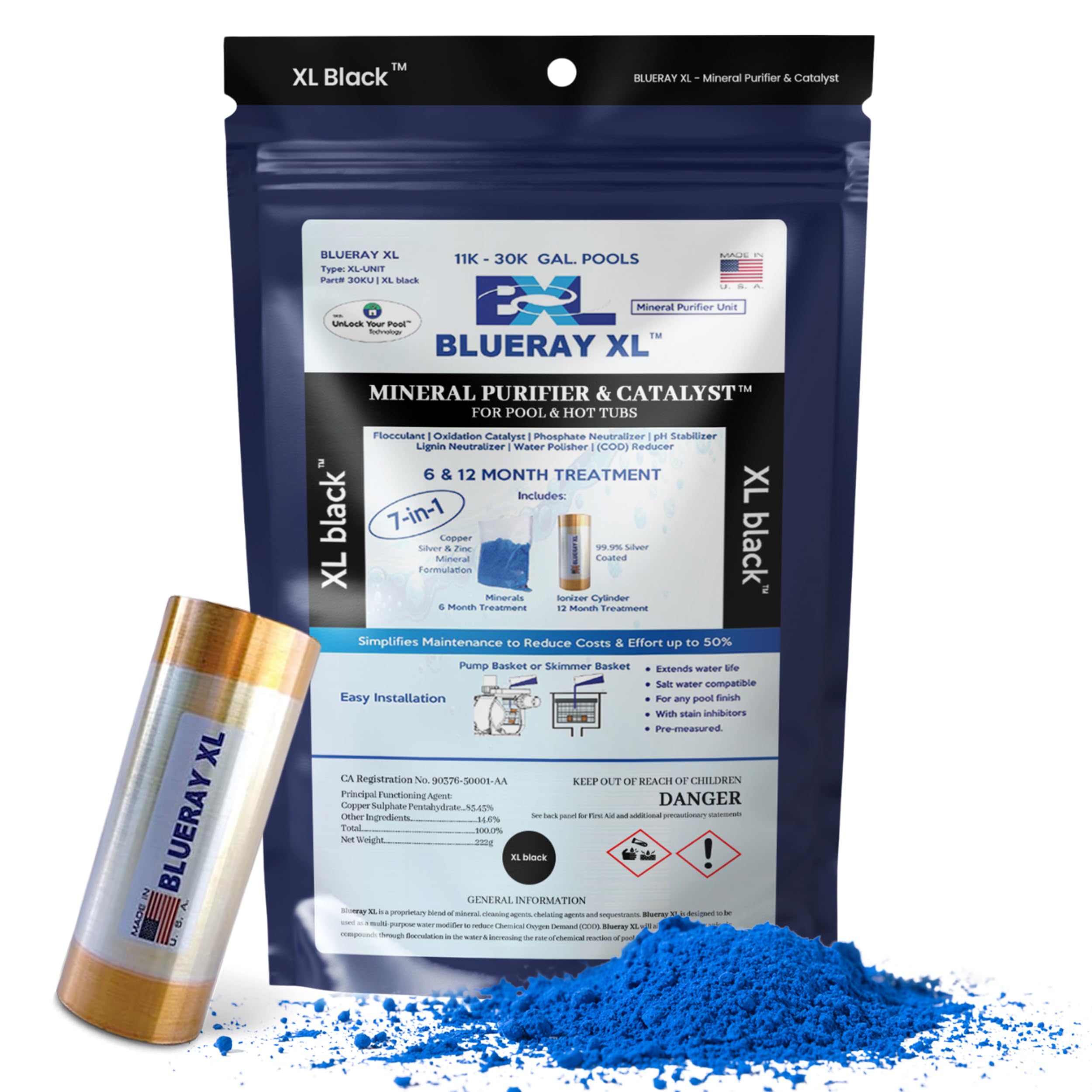 オムニバス SILVER RAY PRESENTSBLACK TREATMENT Amazon.com : Blueray XL - XL Black Mineral Purifier