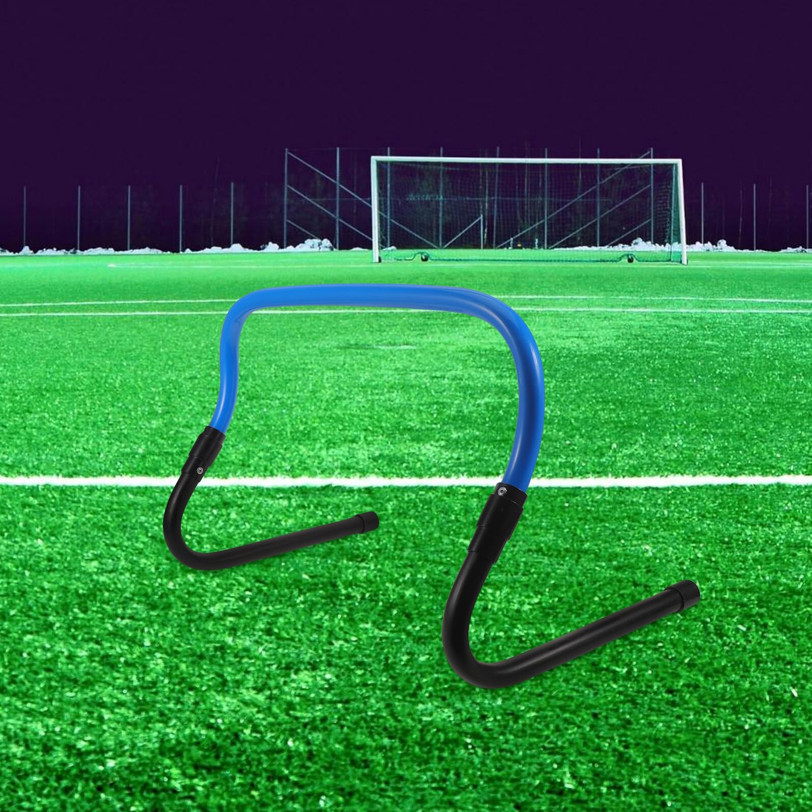 Vallas de Agilidad para Entrenamiento de Velocidad y Coordinación Ajustables y Desmontables Equipo Resistente para Fútbol y Baloncesto Compacto Azul para Atletas