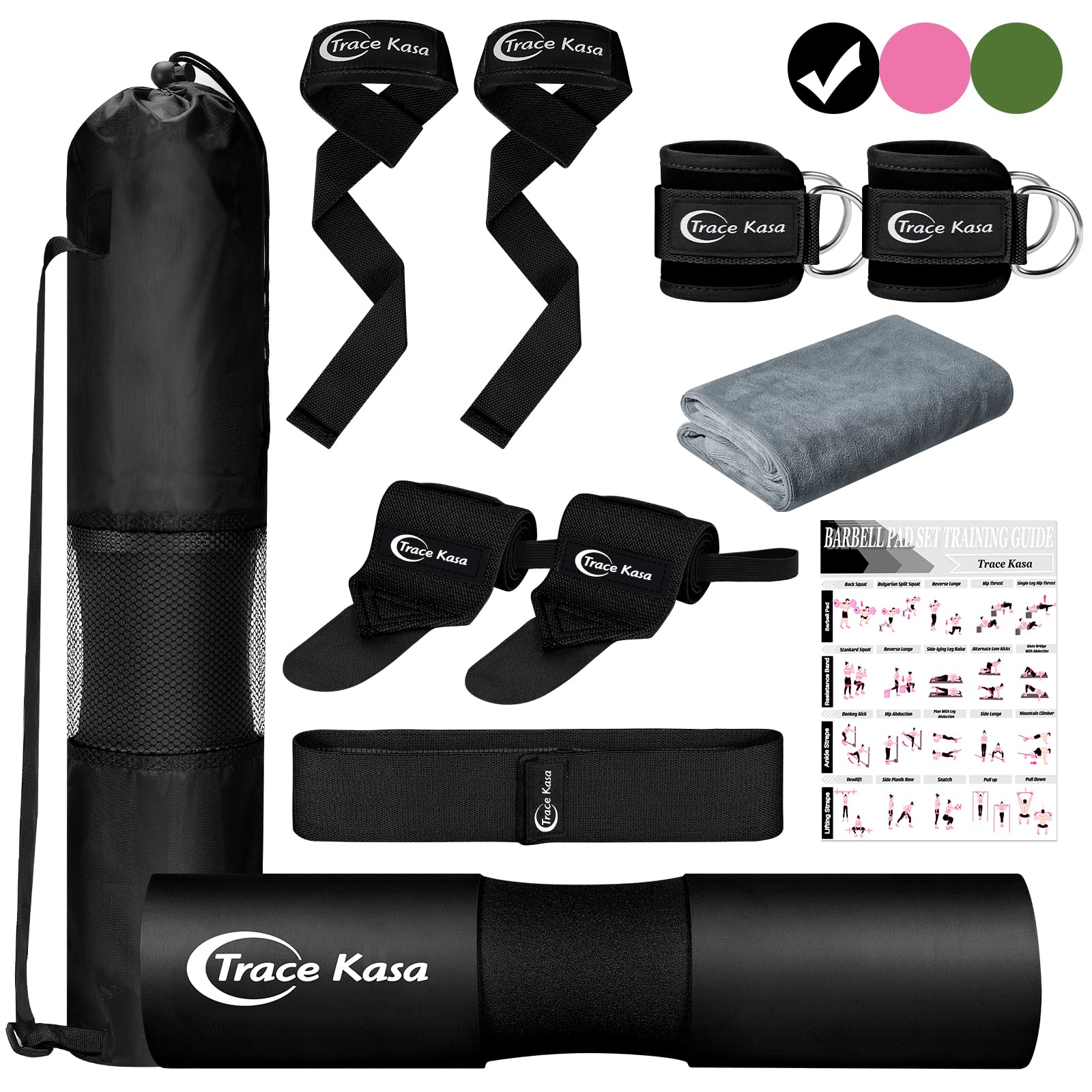 TRACE KASA Barbell Pad Set