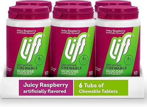 Vista 42 de Lift Glucosa, tabletas energéticas masticables de glucosa de acción rápida, limón y lima, tubo de 10 unidades (paquete de 12)