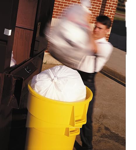 HBC Value Perfomance Can Liners 24x33, Natural, 6Mic, 20/50, HDPE Liners