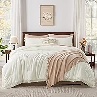 Vista 31 de Andency Juego de edredón tamaño individual, color naranja quemado, juego de edredón de 2 piezas con borlas bohemias terracota para niños, niñas