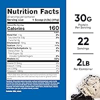 Vista 23 de Nutricost - Proteína aislada de suero de leche, sabor fresa y acai, 2 libras