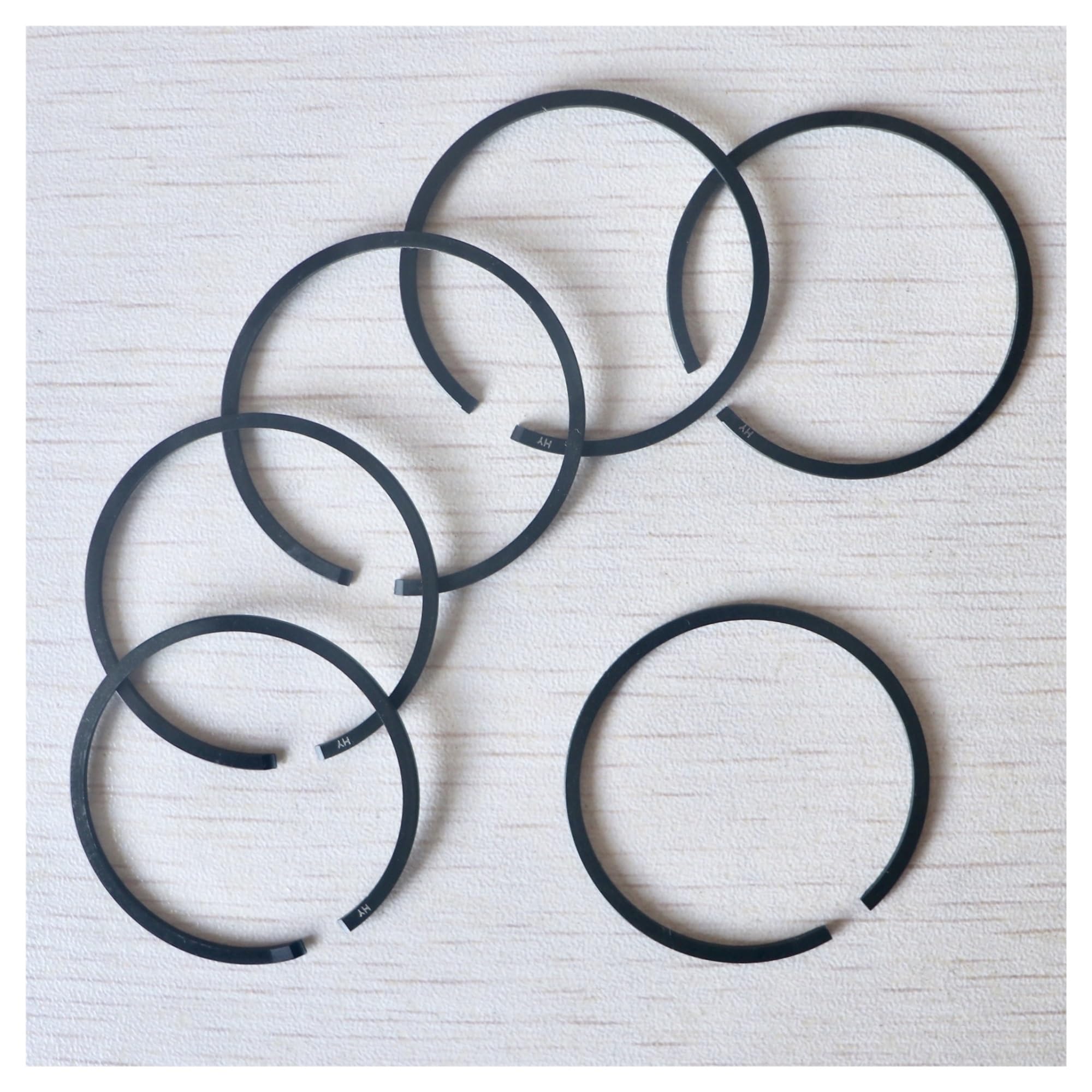 Segment de piston 34mm pour cylindre de tronçonneuse thermique et moteur essence