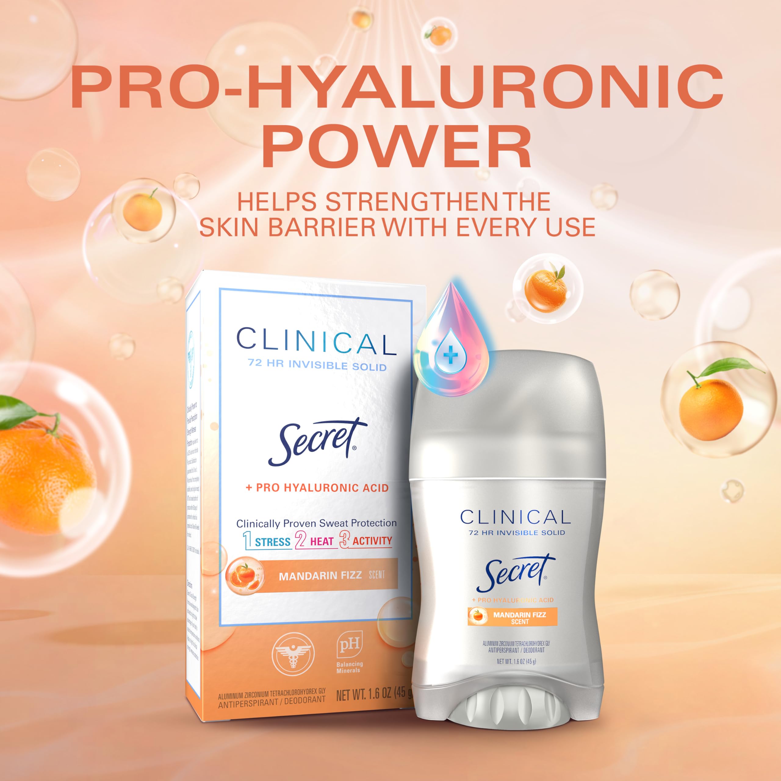 Amazon.com : Secret Clinical Strength Antiperspirant Deodorant for