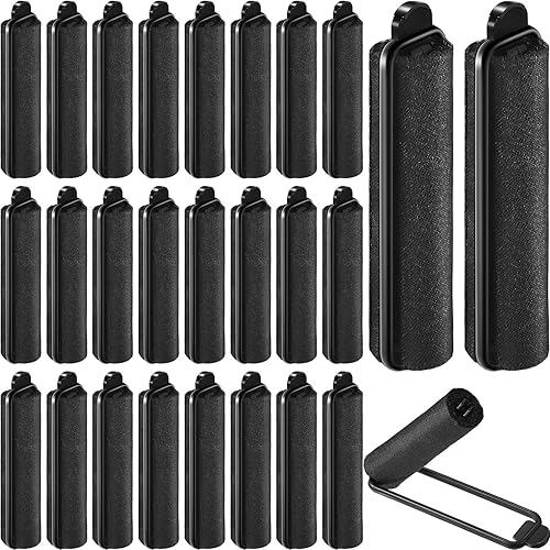 60 rodillos de esponja de espuma satinada, rizadores de pelo de espuma suave, rizadores de peluquería flexibles, varillas de permanente, rizadores