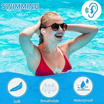 120pcs Ear Covers For Kids, Cotton Bath Ear Protector Waterproof Design Ear Patches For Babies