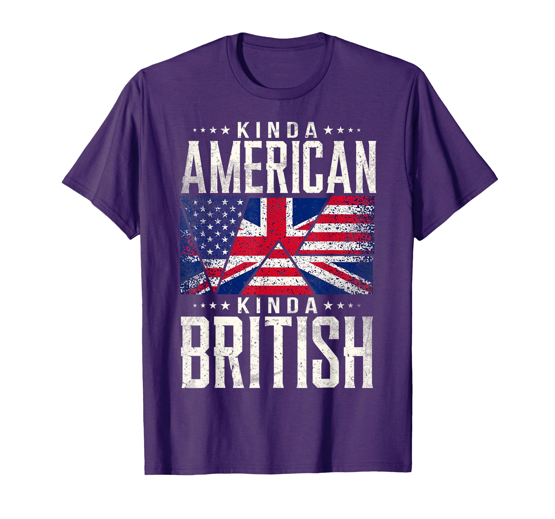 UK USA Kinda American Kinda British Dual Citizenship T-Shirt