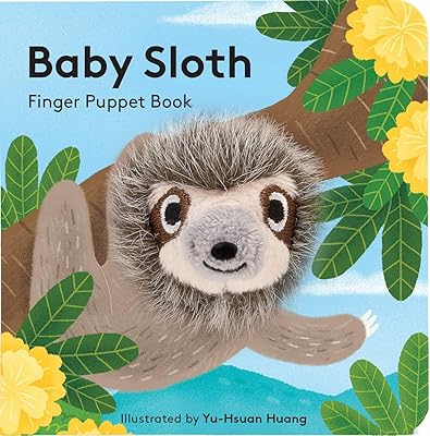 Baby Sloth: Finger Puppet Book: (Finger Puppet Book for Toddlers and Babies, Baby Books for First Year, Animal Finger Pupp...