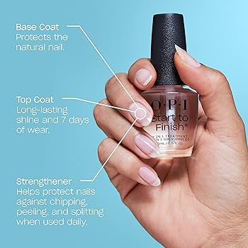 Amazon.com: OPI Start to Finish | 3-in-1 Nail Polish