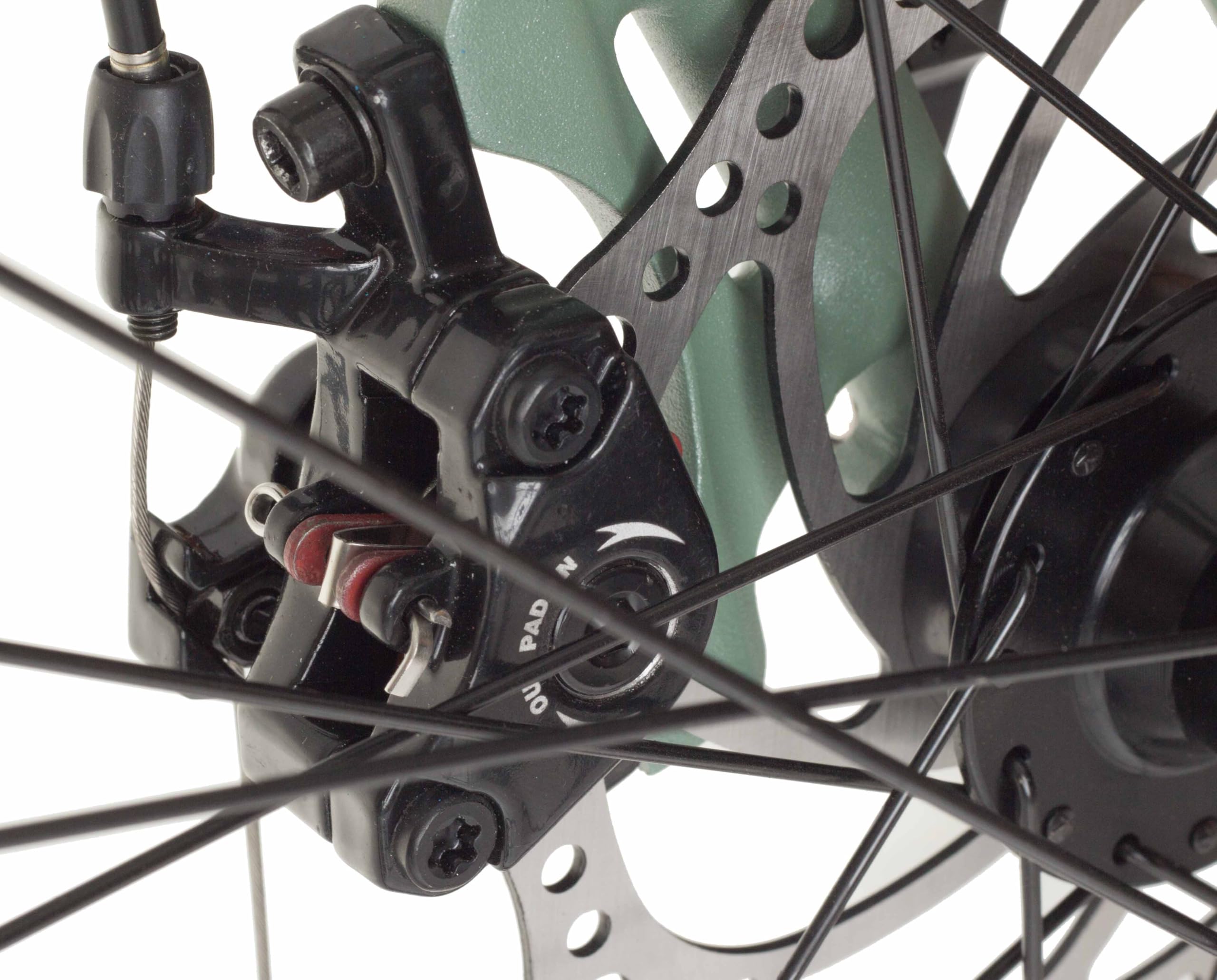 Gravel Aluminium Rennrad mit SH Claris 2 x 8 Gänge, 700 x 40 C, Grün (M 540)