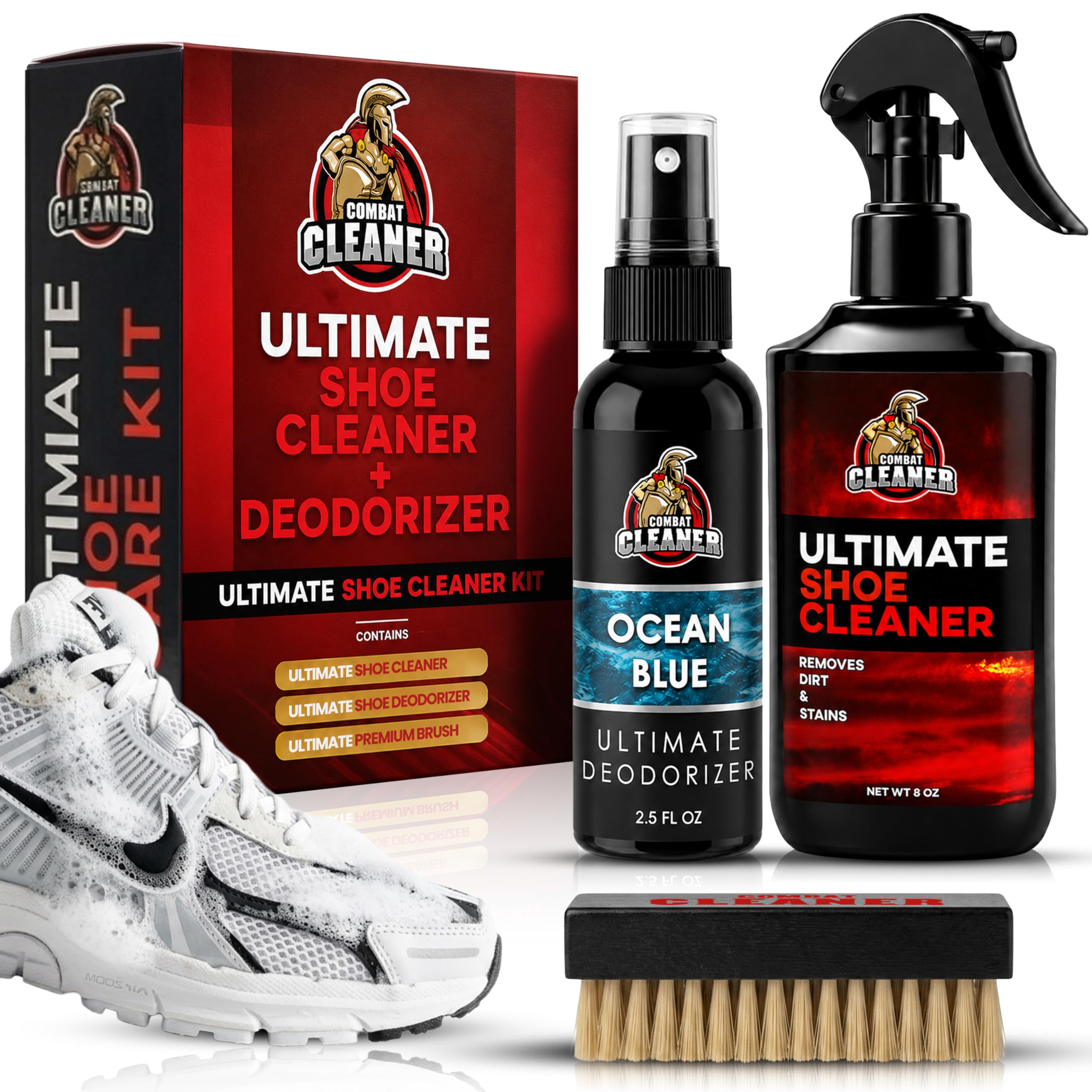 Combat Cleaner Shoe Cleaning Kit