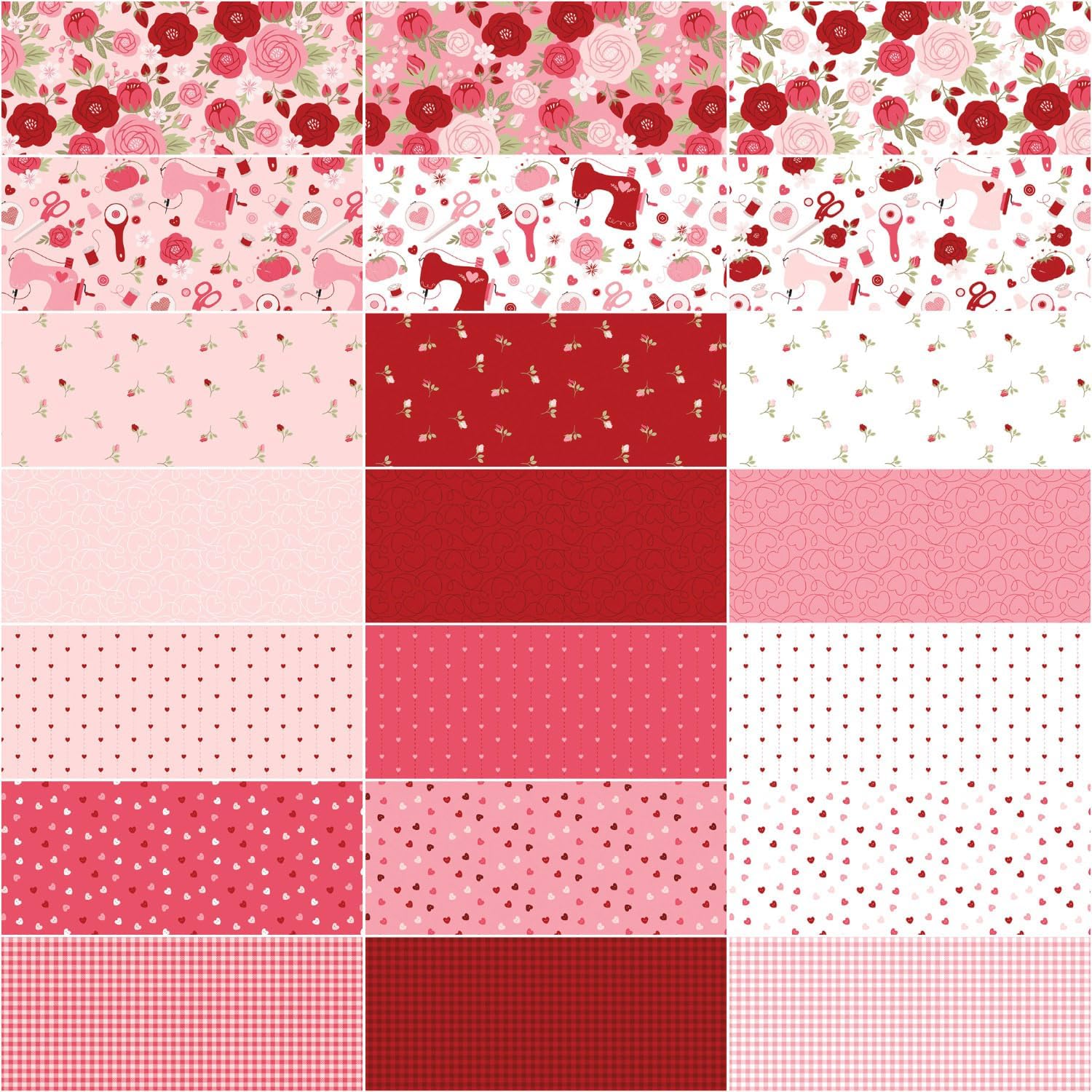 Dani Mogstad Sew in Love 10" Stacker 42 10-inch Squares Layer Cake Riley Blake Designs 10-16900-42