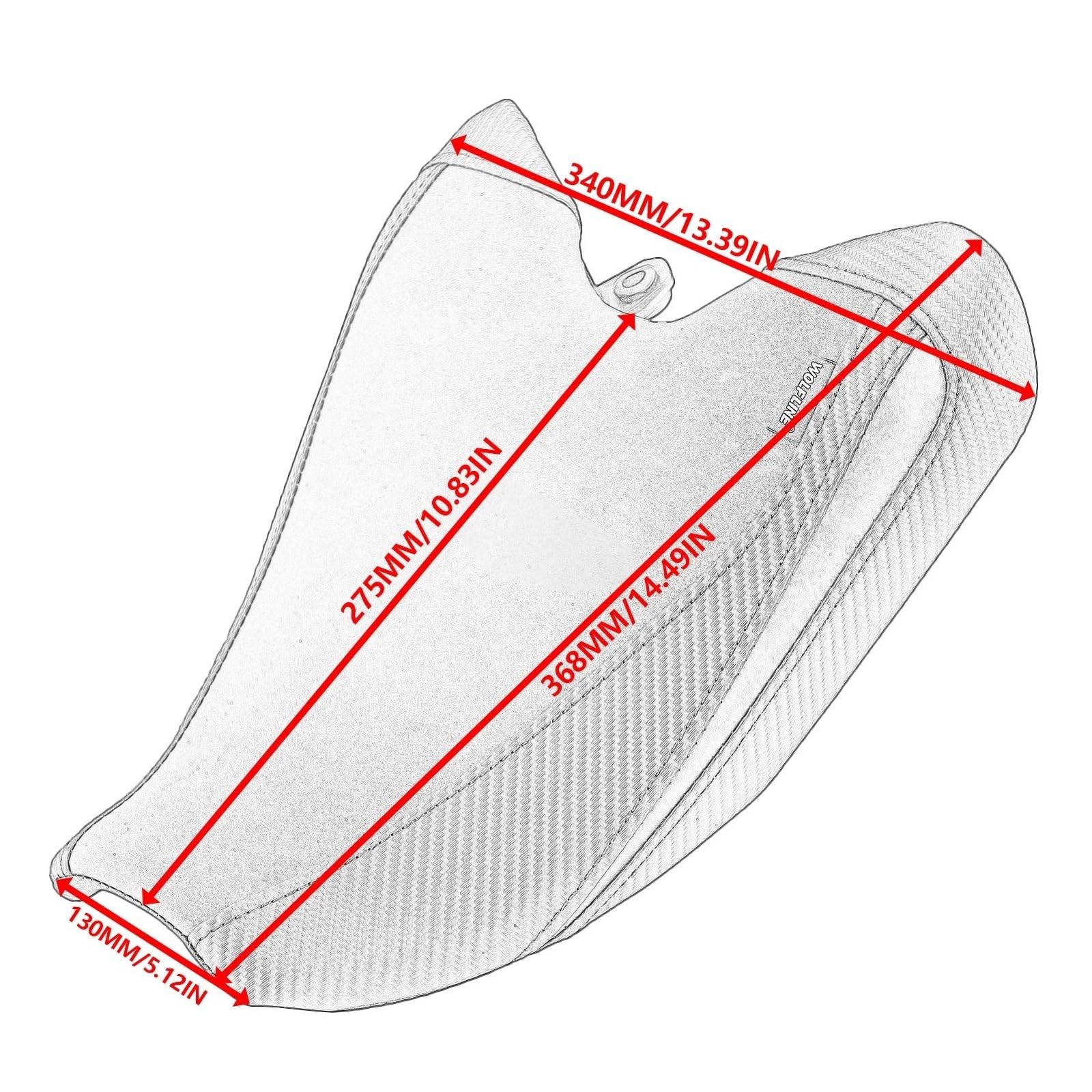 Per MT-07 MT07 MT 07 2025 Cuscino Del Sedile Anteriore Della Moto
