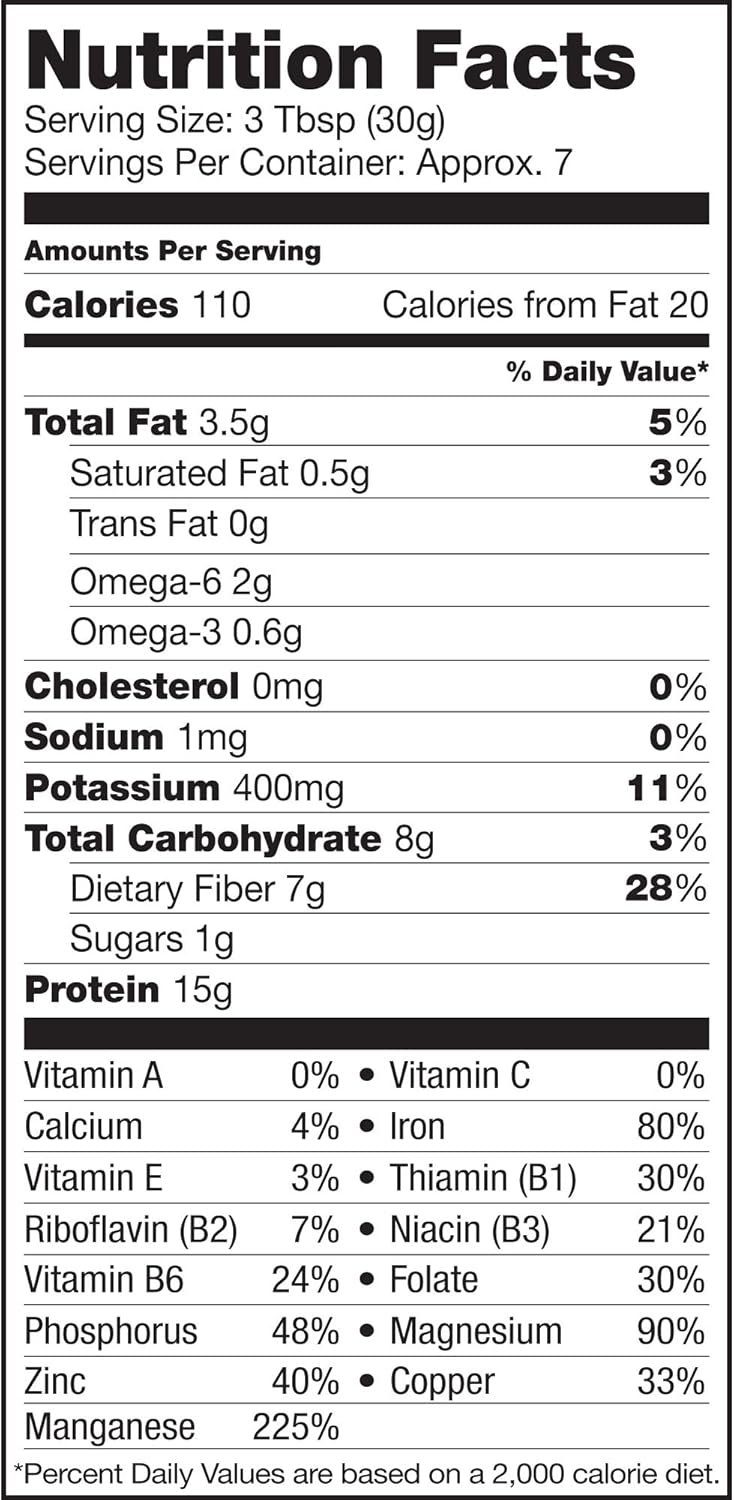Sunfood Superfoods Hemp Protein Powder - Raw, Organic, Natural Flavor. 100% Pure Single Ingredient Plant-Based Protein Powder. Rich in Dietary Fiber and Amino Acids. Vegan, Gluten-Free. 8 oz Bag : Health & Household