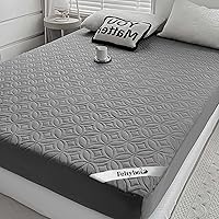 Vista 24 de FELTYBED Protector de colchón impermeable tamaño Queen de 60 x 80 pulgadas, funda de colchón suave Queen, funda de colchón transpirable con bolsillo