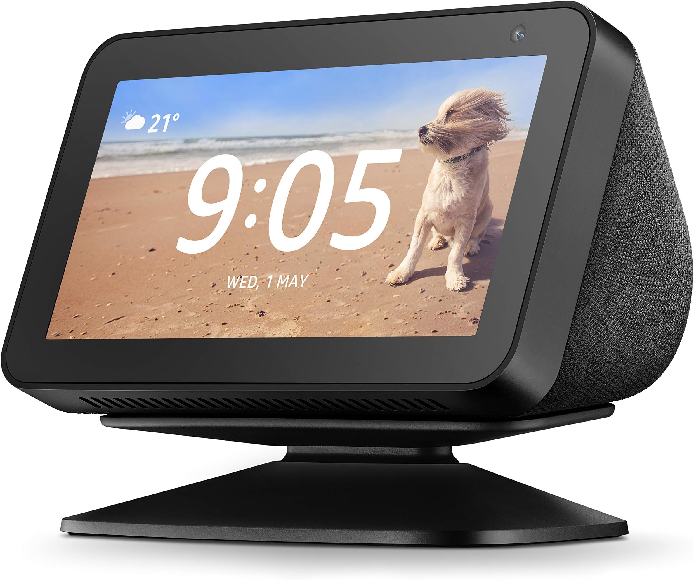 Echo Show 5 (1st Gen, 2019 release) Adjustable Stand, Black