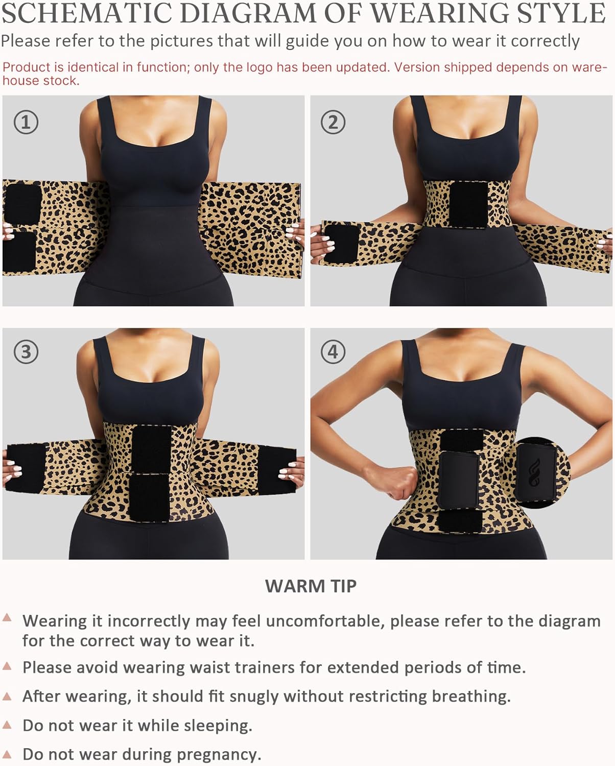 FeelinGirl Waist Trainer Workout Waist Cincher Trimmer Belt Tummy Control Body Shaper Triple Wrap Women and Men - Image 5