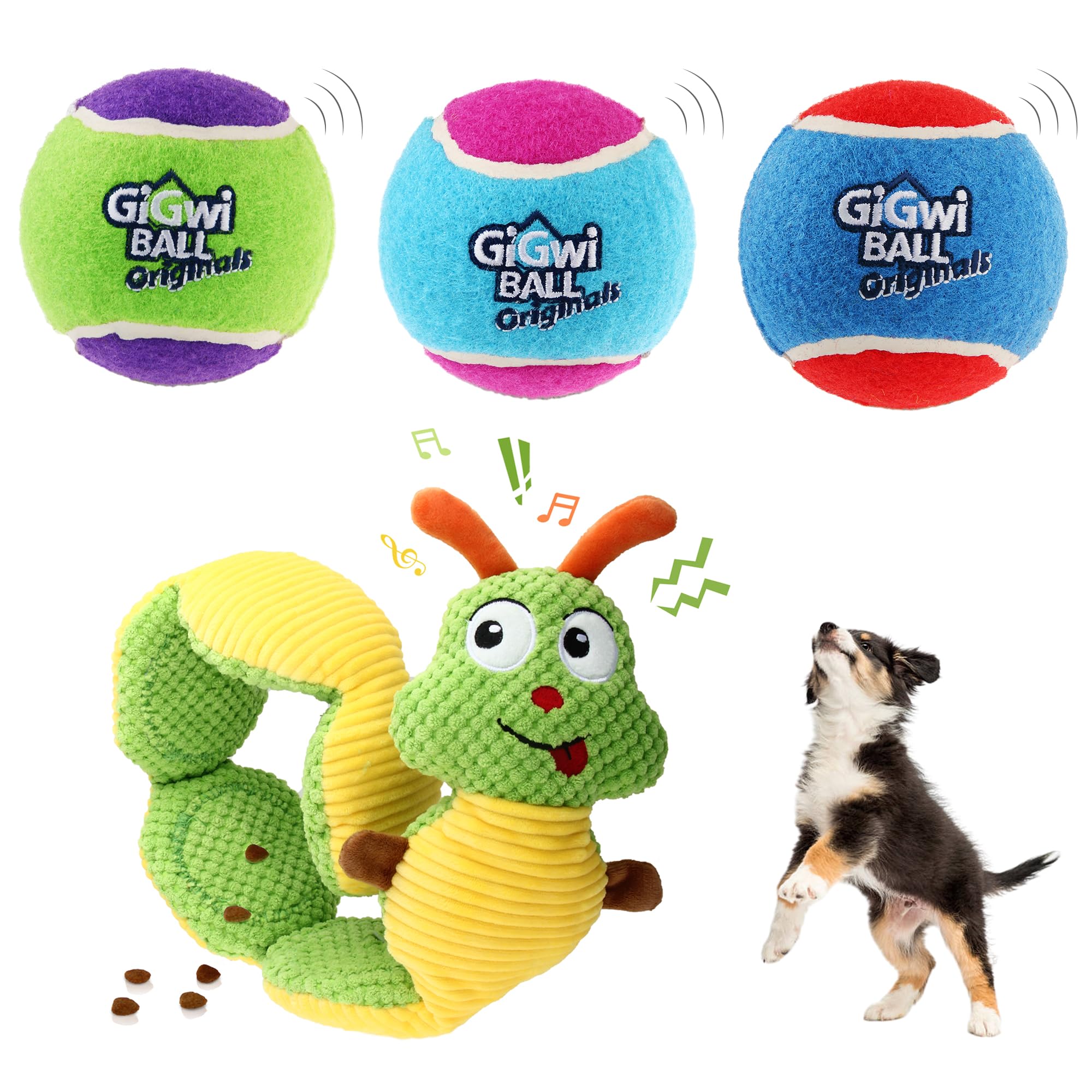 Gigwi Interactive Dog Toys and Dog Puzzle Toys Treat Dispensing