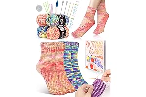 Katech - Beginner Knitting Kit for Adults - All-Inclusive Starter Kit with...