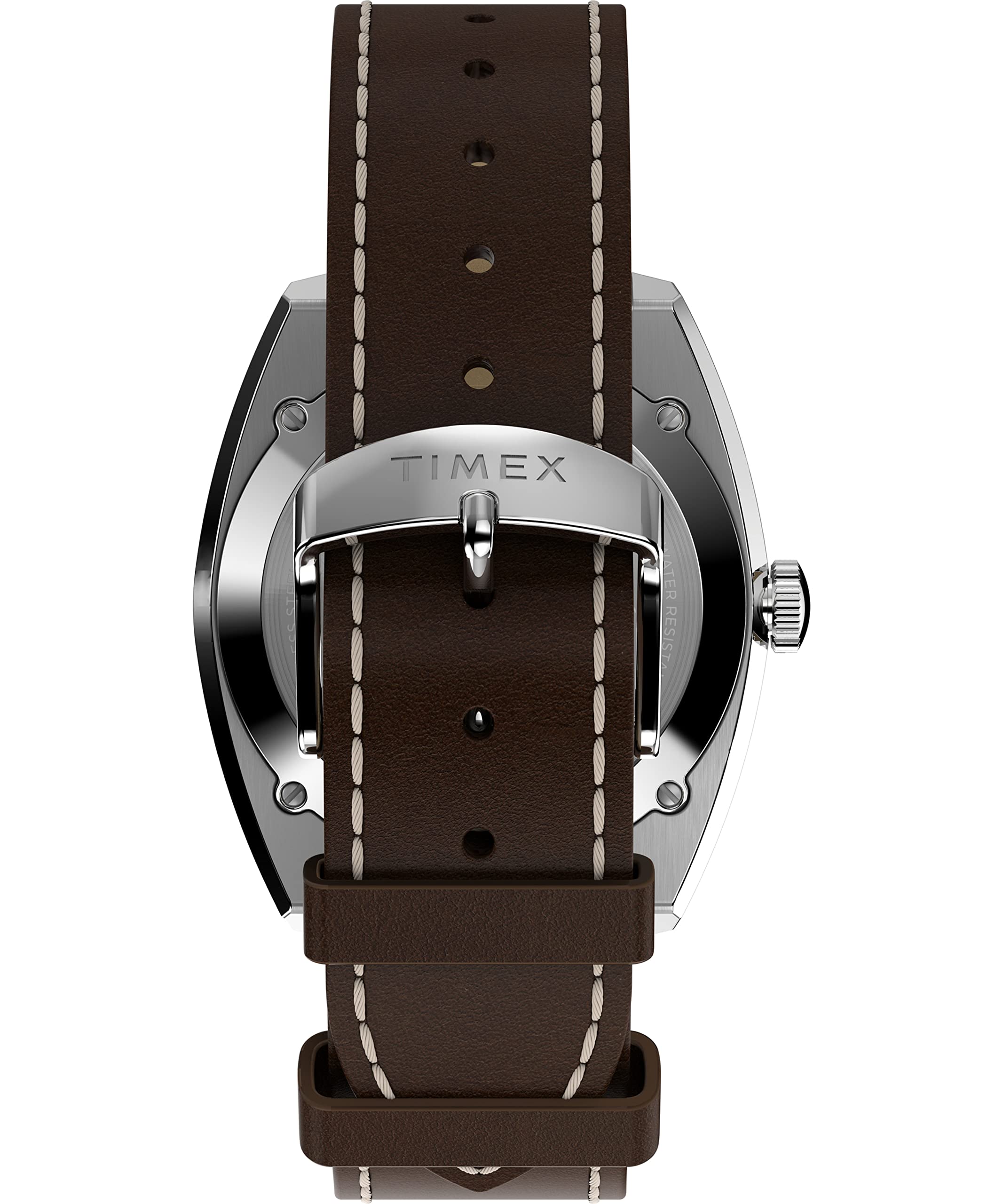 Timex Automatyczny męski zegarek multi-dial ze skórzaną bransoletką Marlin Sub-Dial