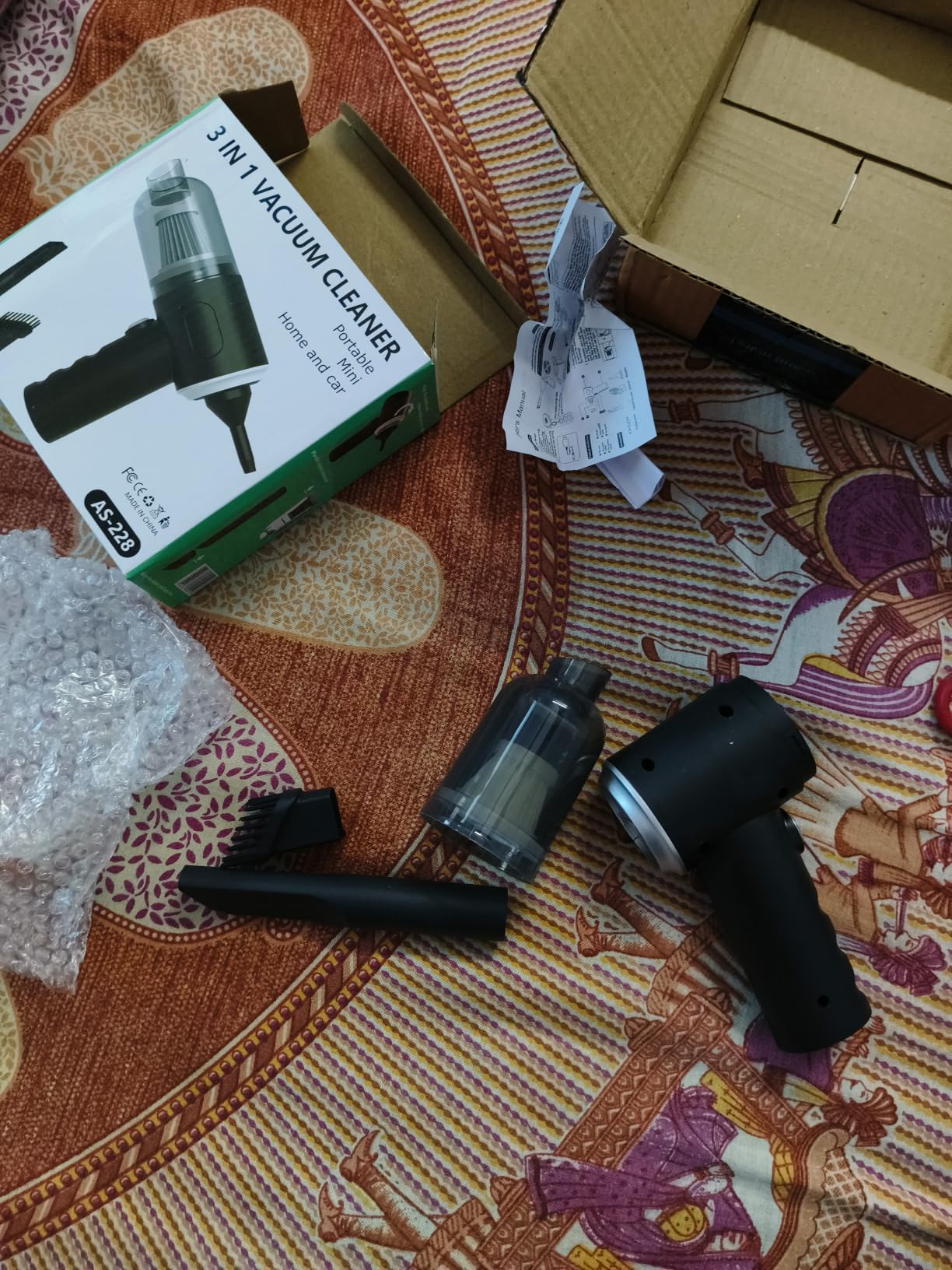 Customer photo of mini vacuum cleaner