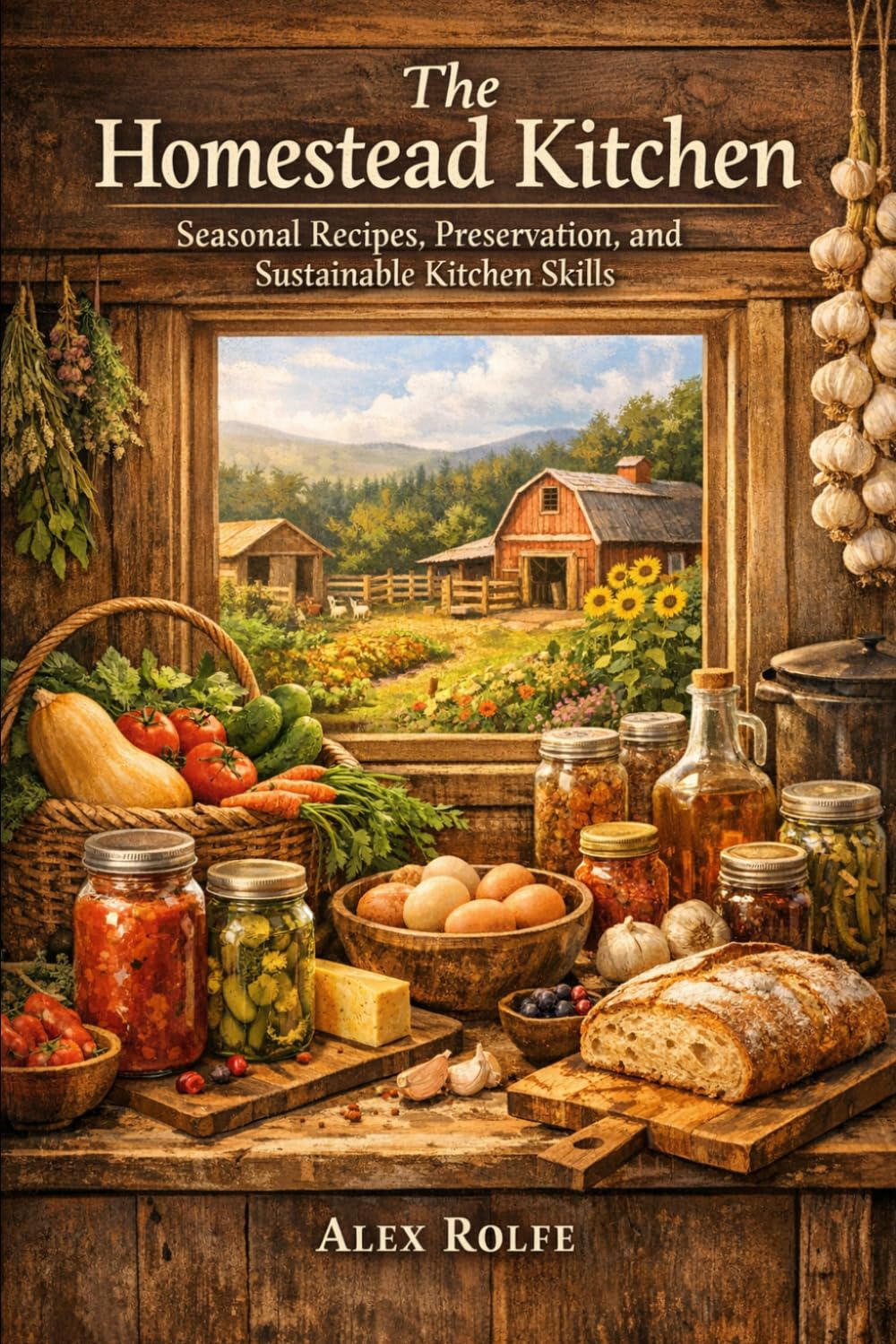 The Homestead Kitchen: Seasonal Recipes, Preservation, and Sustainable Kitchen Skills (The Homestead Master Series)